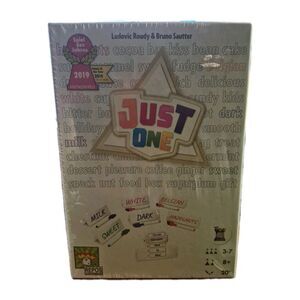 Just One Board Game Factory Sealed NEW